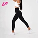 black seamless tights